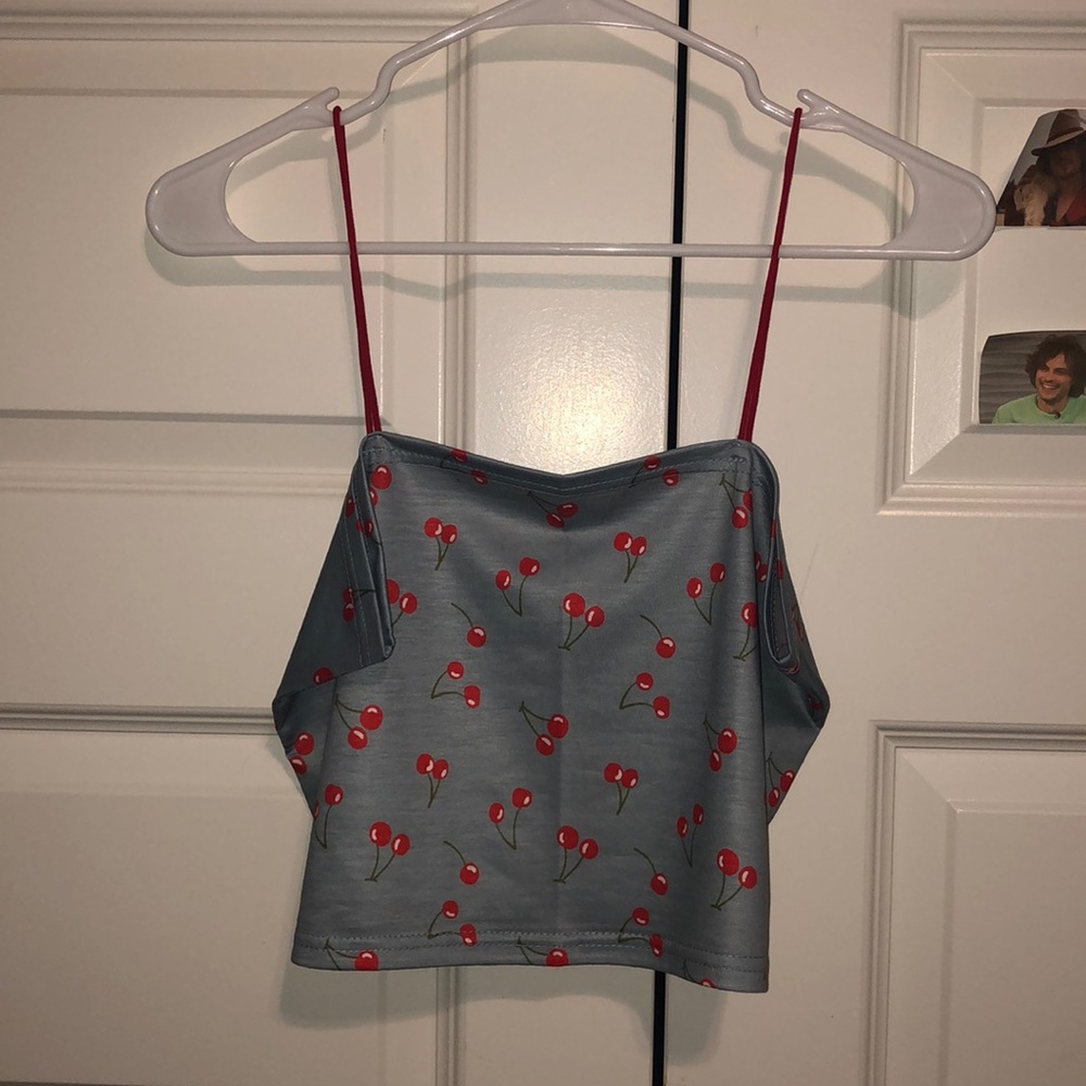 Cherry Crop Top